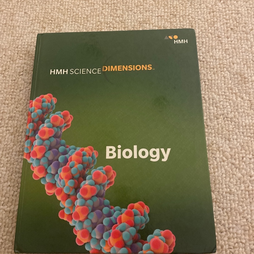 HMH Science Dimensions Biology Textbook